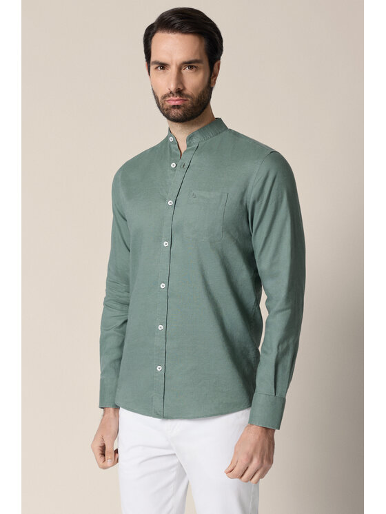 Lancerto Lancerto Koszula Maruja KO073126000035 Zielony Regular Fit