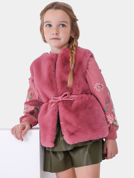 Mayoral Mayoral Gilet 4.315 Rosa Regular Fit