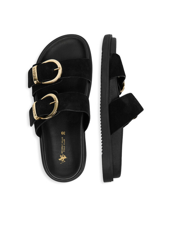 Beverly Hills Polo Club Beverly Hills Polo Club Παντόφλες EO-WI16-SERDINIA-02 Μαύρο