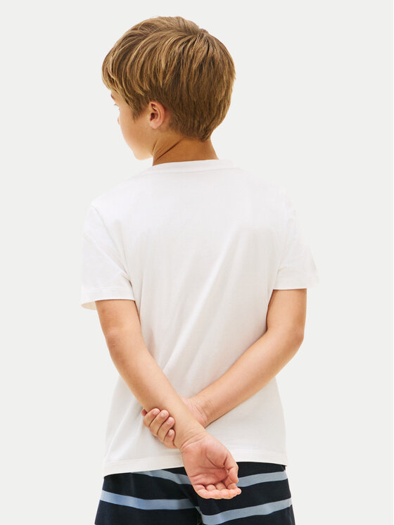 Tommy Hilfiger Tommy Hilfiger Komplet t-shirt majic﻿ UK0UK00073 Bela Regular Fit