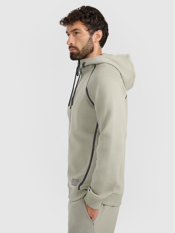 4F 4F Felpa 4FRAW25TSWSM2456-47S Verde Regular Fit