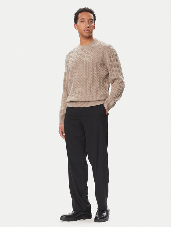 BOSS BOSS Светр Furlan 50570645 Коричневий Regular Fit