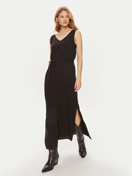 JDY Rochie de vară Starr 15226054 Negru Regular Fit