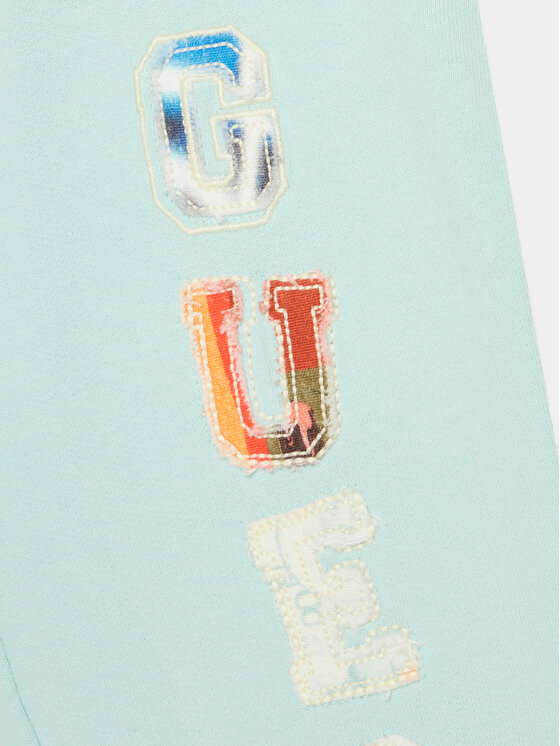 Guess Guess Долнище анцуг N4GQ11 KA6R3 Син Regular Fit