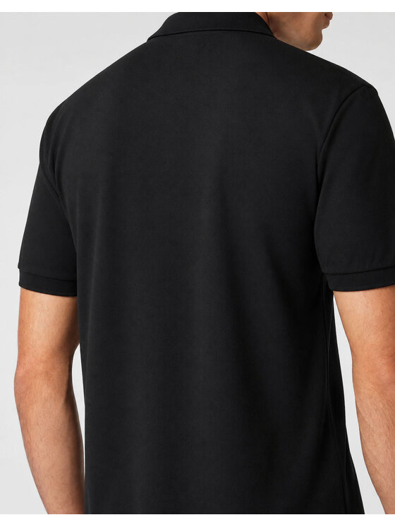 Plein Sport Plein Sport Polokošeľa 31030 Čierna Slim Fit