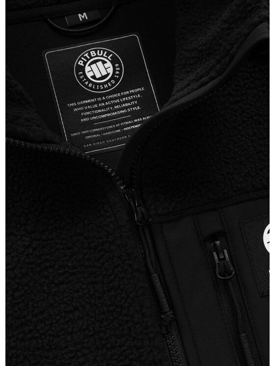 PITBULL PITBULL Bluza JOYNER Czarny Regular Fit