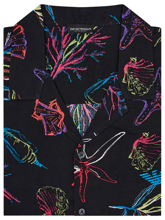 Emporio Armani Emporio Armani Camicia 211823 1P467 92720 Nero Regular Fit