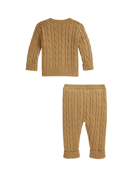 Polo Ralph Lauren Polo Ralph Lauren Detský komplet 320966889008 Béžová Regular Fit
