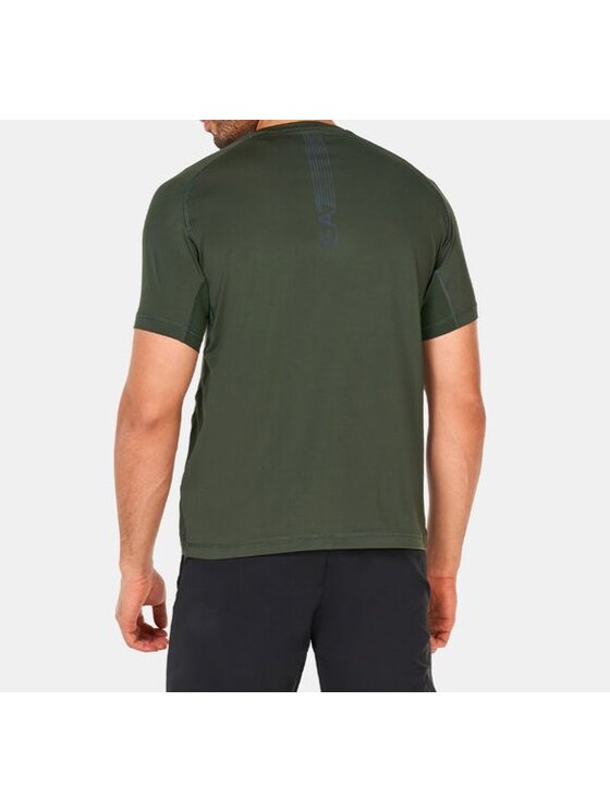 EA7 Emporio Armani EA7 Emporio Armani T-Shirt 6RPT40 PJMEZ 1845 Zielony Slim Fit