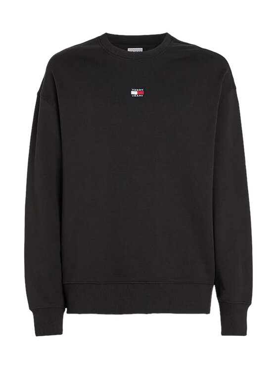 Bluza, rozmiar M, Czarny, TOMMY HILFIGER Felpa Uomo DM0DM16370 BDS Nero