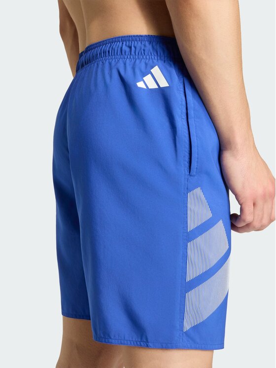 adidas adidas Kąpielówki Big Bars Błękitny