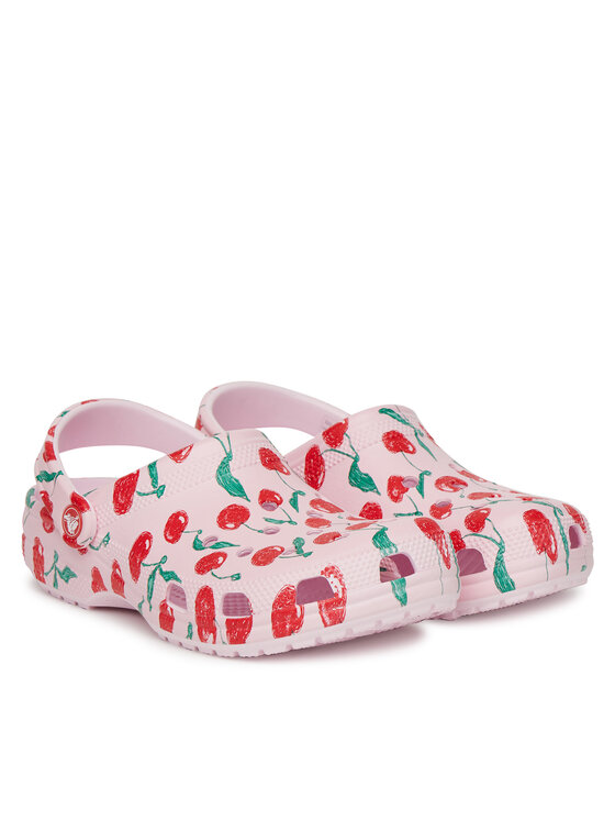 Crocs Crocs Чехли Classic Fresh Fruits Clog 211008 Розов