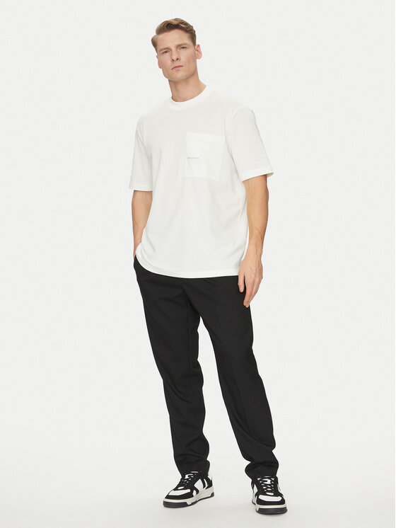 Armani Exchange Armani Exchange T-särk 6DZMJC ZJXHZ 1116 Valge Regular Fit