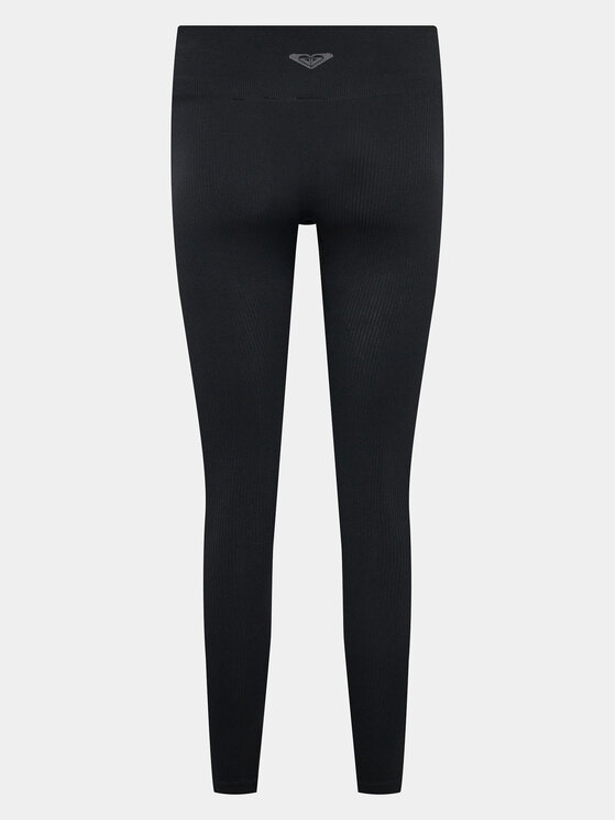 Roxy Roxy Legginsy Chillout Leggin Ndpt ERJNP03497 Szary Slim Fit