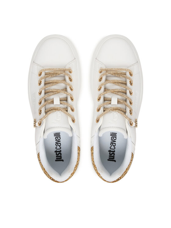 Just Cavalli Just Cavalli Sneakers 80RA3SB1 ZPC03 Alb