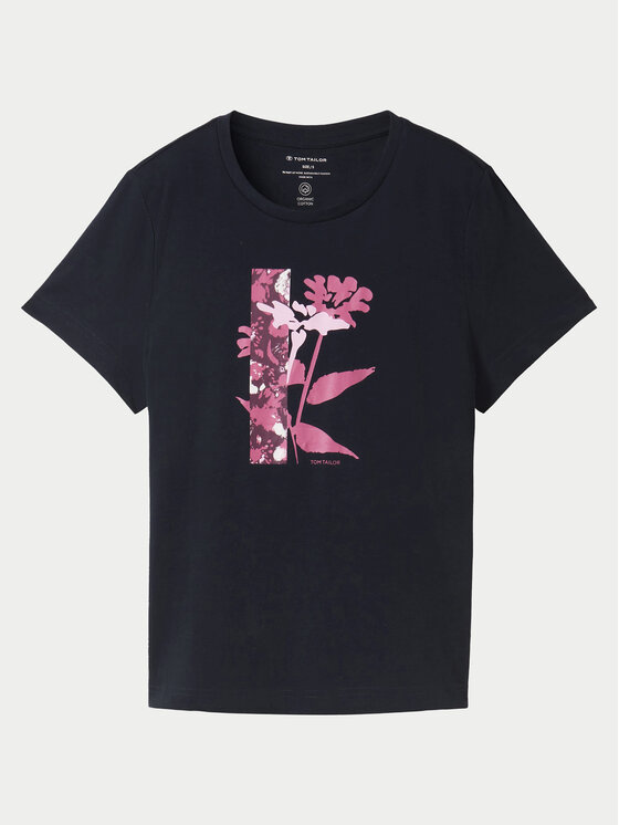 Tom Tailor Tom Tailor T-Shirt 1043104 Σκούρο μπλε Regular Fit