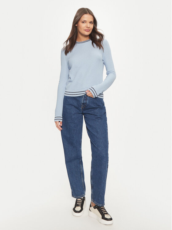 United Colors Of Benetton United Colors Of Benetton Pullover 1SMYE10B8 Blau Regular Fit