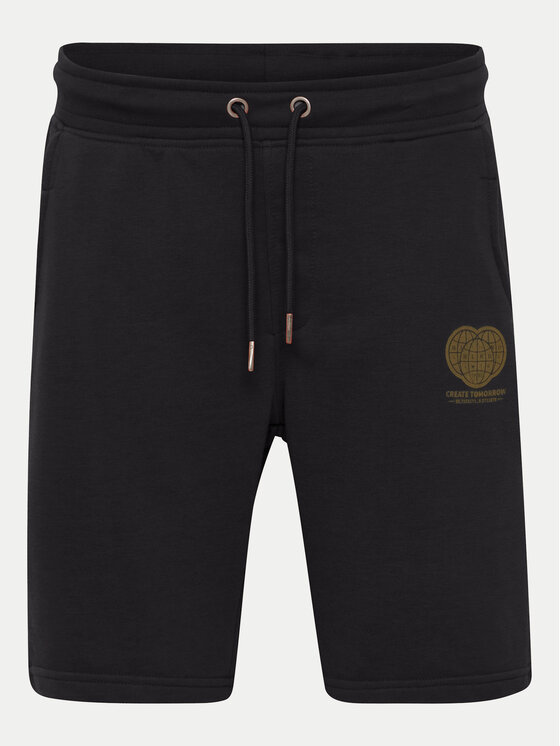 Blend Blend Спортни шорти 20716744 Черен Regular Fit