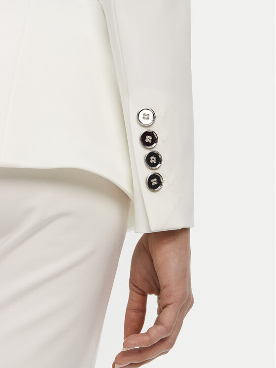 PINKO PINKO Giacca da abito 104903 A1L3 Bianco Regular Fit