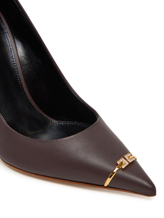 Elisabetta Franchi Elisabetta Franchi Pantofi cu toc subțire SA-74L-52E2-V500 Maro