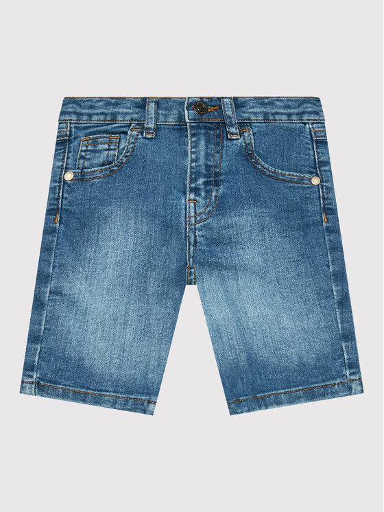 Pantaloncini di jeans N0BD00 D4H20 Blu Regular Fit...