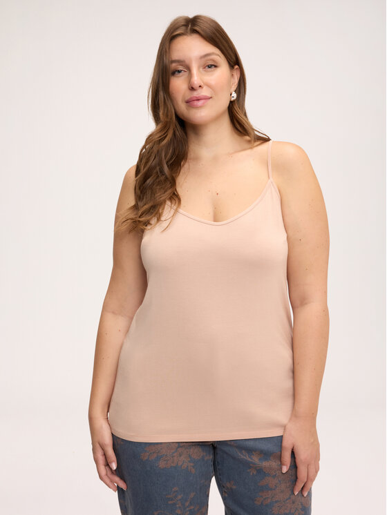 Fiorella Rubino Fiorella Rubino Top D012L000149N006 Rosa Slim Fit