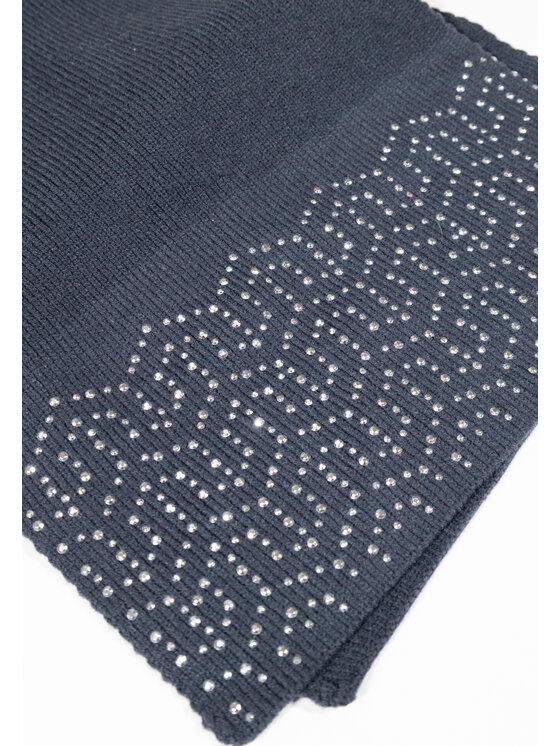 Pieces Pieces Szalik PCNASMINE SEQUINS LONG SCARF BC Szary