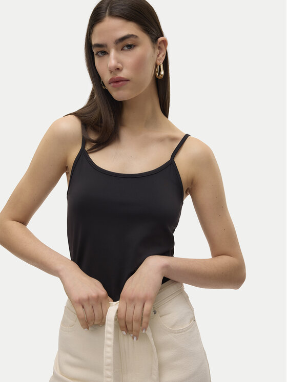 Vero Moda Vero Moda Τοπ Million 10306903 Μαύρο Regular Fit