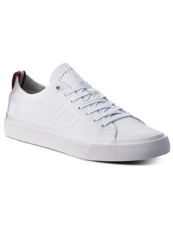 Tommy hilfiger unlined low cut leather sneaker sales