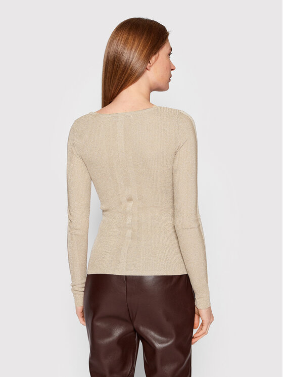 Blusa W2GR02 Z2Z00 Marrone Slim Fit