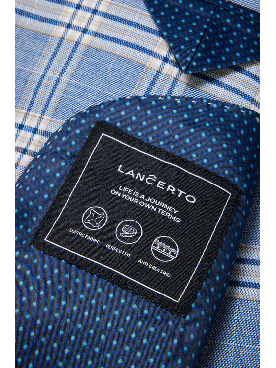 Lancerto Lancerto Marynarka Britley MA131124000021 Niebieski Regular Fit