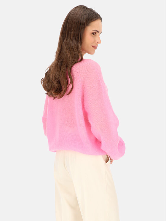 L’AF L’AF Sweter Rey Różowy Reglan Fit