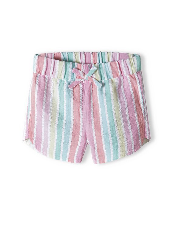 minoti minoti Szorty materiałowe cotton 6 Kolorowy Regular Fit