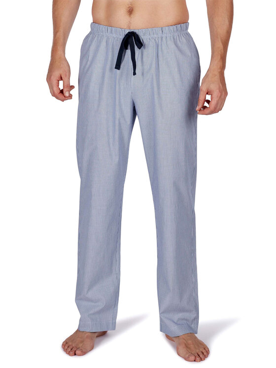 Huber Huber Spodnie materiałowe 117601 Niebieski Regular Fit