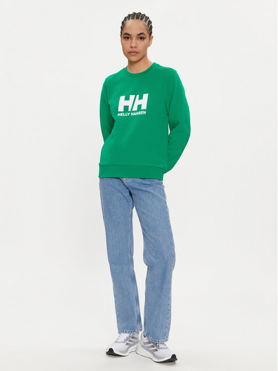 Helly Hansen Helly Hansen Majica dugih rukava Logo 2.0 34462 Zelena Regular Fit