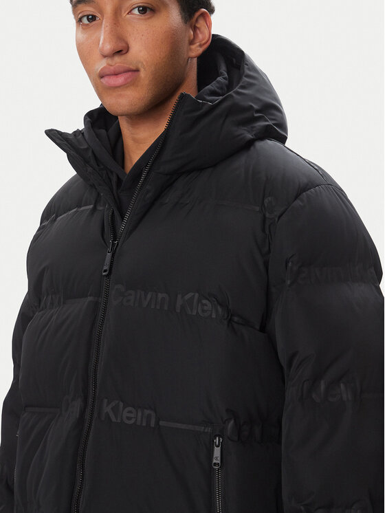 Calvin Klein Jeans Calvin Klein Jeans Vatovaná bunda LV04RH523G Černá Regular Fit