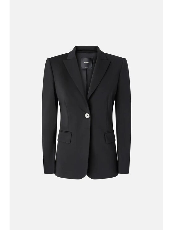 PINKO PINKO Marynarka Signum Czarny Slim Fit