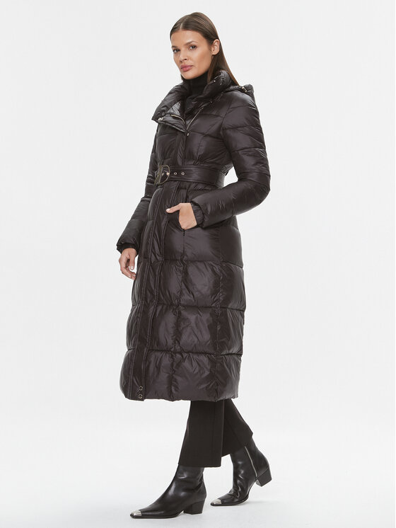Patrizia Pepe Patrizia Pepe Μπουφάν χειμωνιάτικο 2O0121/A9M1-K103 Μαύρο Regular Fit