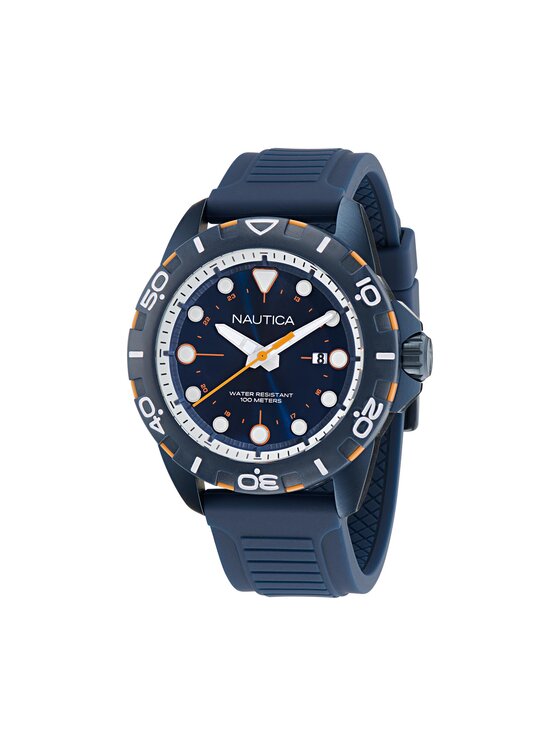 Nautica Hodinky NAPNRS401 Tmavomodrá