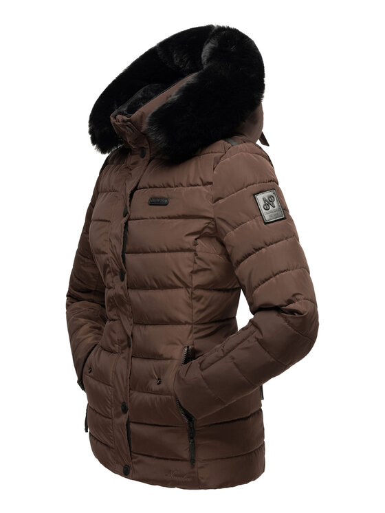 Navahoo Navahoo Kurtka zimowa Milianaa Brązowy Regular Fit