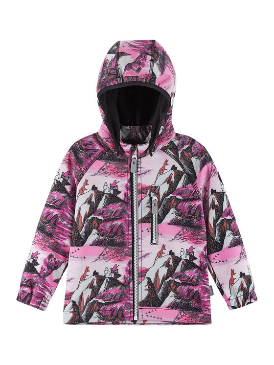 Reima Reima Softshell jakna Moomin Vantti 5100009E Šarena Regular Fit