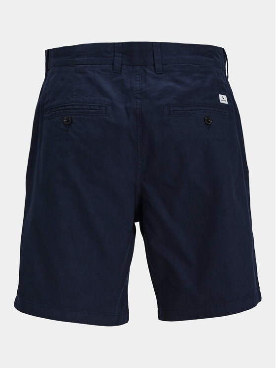 Jack & Jones Jack & Jones Szövet rövidnadrág Stace 12248627 Sötétkék Tapered Fit