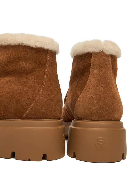 Stuart Weitzman Stuart Weitzman Kotníková obuv Hudson Shrling SM607 YHV Měděná