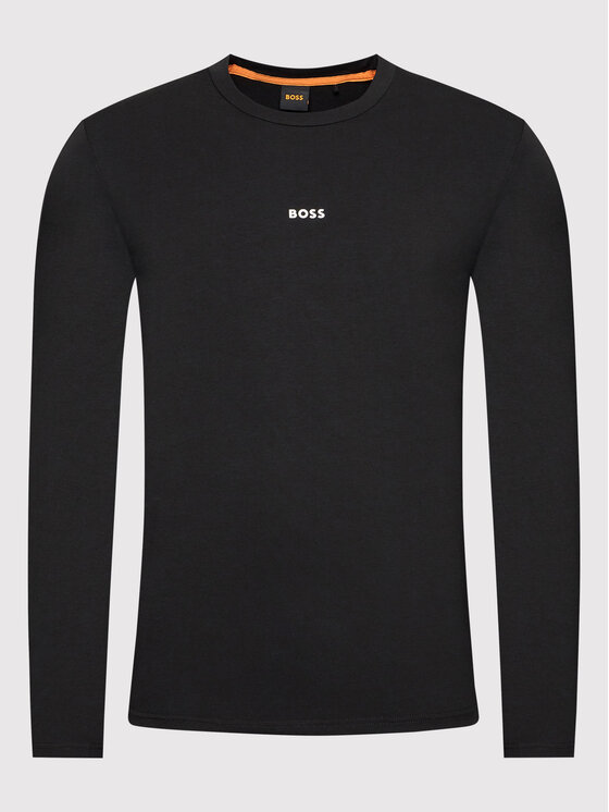 BOSS Boss Hosszú ujjú Tchark 50473286 Fekete Regular Fit