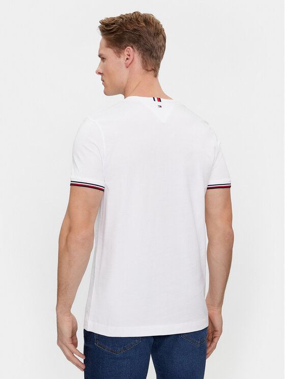 Tommy Hilfiger Tommy Hilfiger Футболка Logo MW0MW32584 Білий Regular Fit