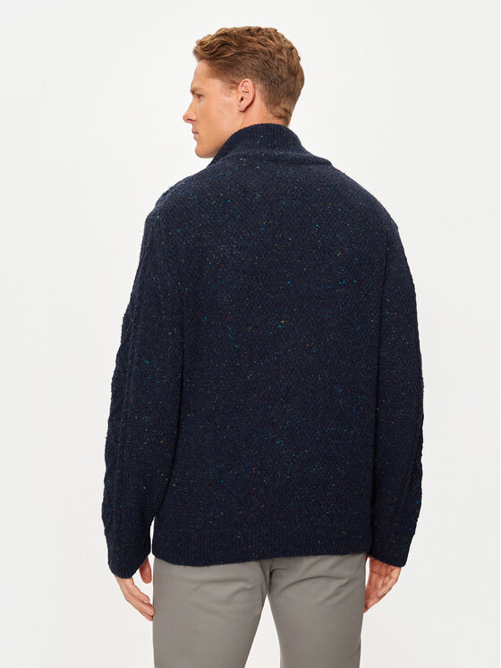 Gant Gant Kardigán 8040201 Sötétkék Regular Fit