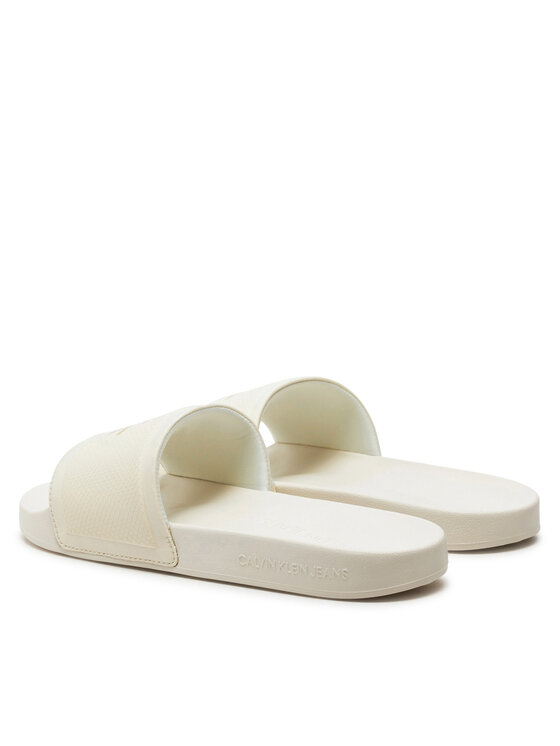 Calvin Klein Jeans Calvin Klein Jeans Şlapi Slide Institutional Metallic YM0YM01018 Gri