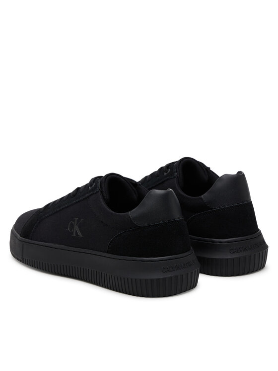 Calvin Klein Jeans Calvin Klein Jeans Tenisice Chunky Cupsole Mg Canvas YM0YM01219 Crna