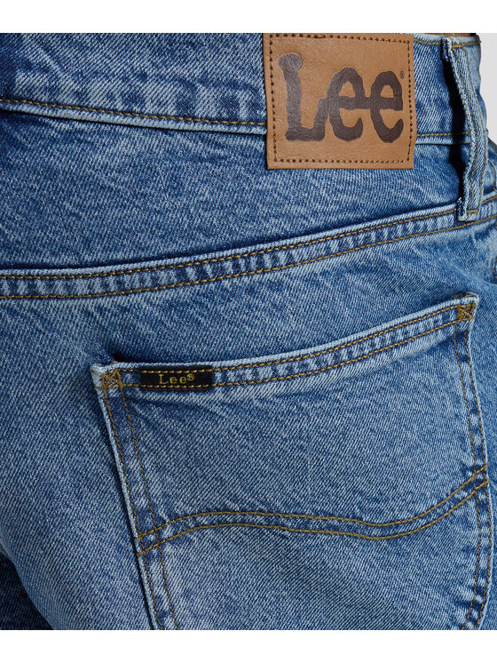 Lee Lee Jeansy 112386507 Niebieski Loose Fit