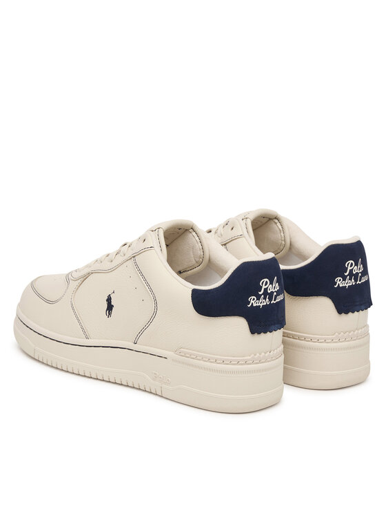 Polo Ralph Lauren Polo Ralph Lauren Sneakersy Masters CRT 809P15490001 Krémová